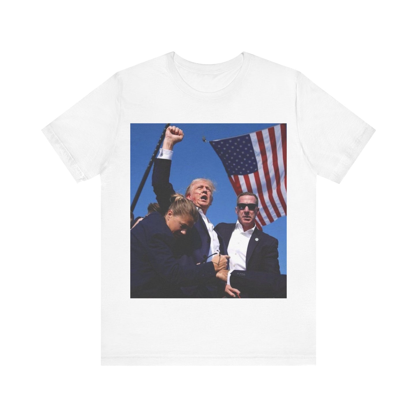 Trump 2024 White T-Shirt graphic design