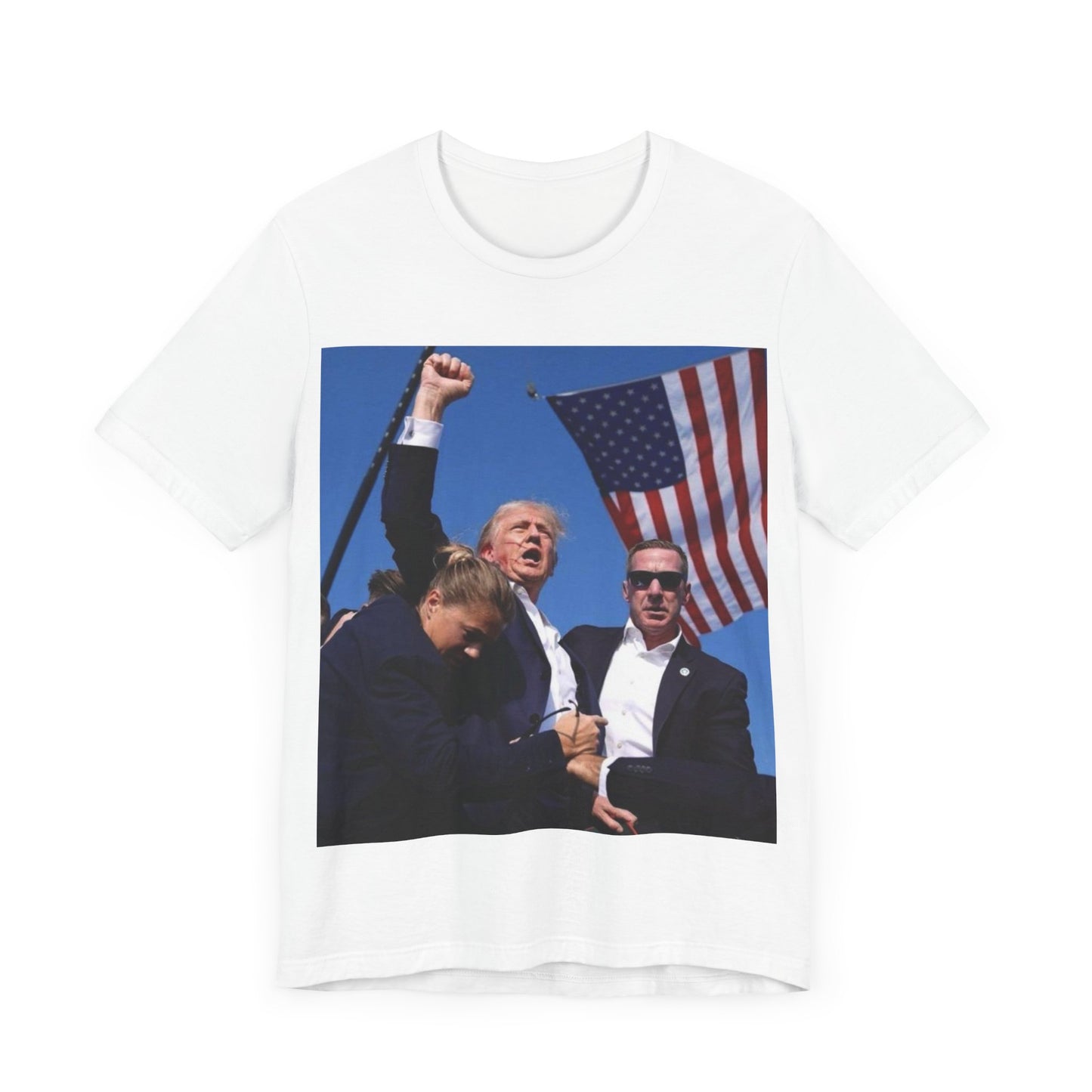 Trump 2024 White T-Shirt graphic design